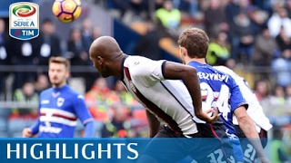 Sampdoria  Cagliari  11  Highlights  Giornata 25  Serie A TIM 201617 [upl. by Sherj5]