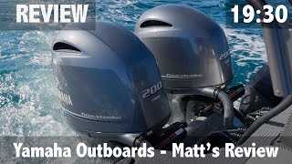 Yamaha 4 stroke Outboard and Helm Master Review [upl. by Kramal]