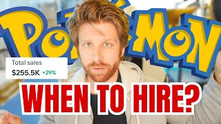 DONT Hire Employees for your Pokemon Card Business yet [upl. by Marr]