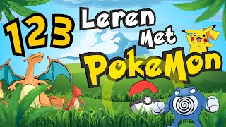 Nederlands Leren met Pokemons  Tellen amp kleuren [upl. by Gabbert21]