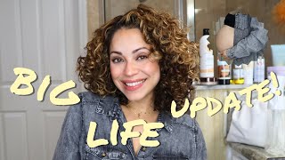 BIG life update  LETS CATCH UP [upl. by Anaela]