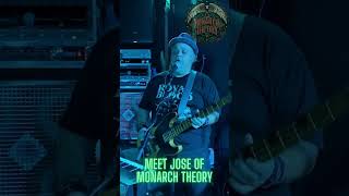 Meet Jose of Monarch Theory shorts music monarchtheory band bass fyp viral slc [upl. by Nnylyram]