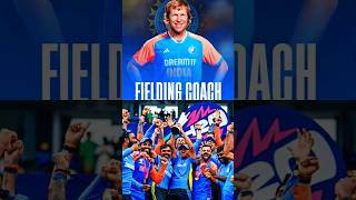 Jonty Rhodes New Indian Fielding Coach 🔥⚠️ cricket cricketnews trending shorts teamindia [upl. by Ydarg]