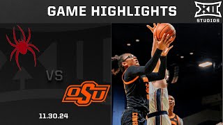 Oklahoma State vs Richmond Game Highlights  202425 Big 12 Women’s Basketball [upl. by Nosnehpets661]