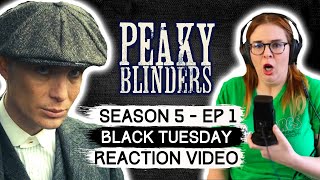 PEAKY BLINDERS  SEASON 5 EPISODE 1 BLACK TUESDAY 2019 TV SHOW REACTION VIDEO FIRST TIME WATCHING [upl. by O'Connell]