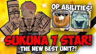 New 7 Star Sukuna is THE BEST UNIT IN THE GAME INSANE DMG ABILITIES AND MORE  ASTD Showcase [upl. by Liris368]