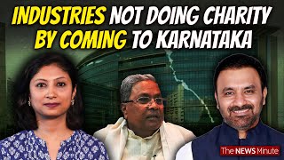 Karnataka Reservation Bill Prove why Kannadigas cannot be hired  Labour Min Santosh Lad intv [upl. by Ainiger]