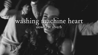 mitski  washing machine heart slowed amp reverb  lyrics [upl. by Sreip]