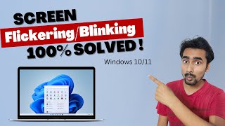 Fix Screen Flickering or Blinking Problem in Windows 111087 Laptops amp PC  Screen Flashing [upl. by Herrod349]