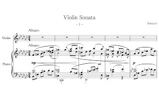 Violin Sonata  I [upl. by Sremmus]