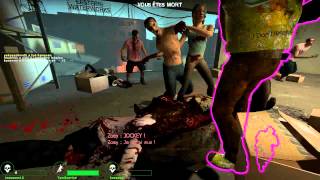 Lets fun multi Left 4 Dead 2 01 Les coquinous de la brindille [upl. by Euqinommod800]