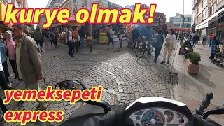 Kurye Olmak  Yemeksepeti Express [upl. by Zakaria]