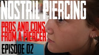 Nostril Piercing Pros and Cons from a Piercer [upl. by Pearce253]