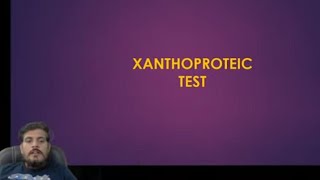 XANTHOPROTEIC TEST [upl. by Hubey]