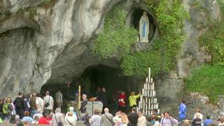 Messe internationale de Lourdes  Dimanche April 7 2024 [upl. by Boggers]