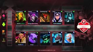 Sudamerican Master 4  Balrogs vs eKeepo Game 1 [upl. by Hseham]