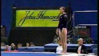 Kristen Maloney  1999 US Nationals AA  Floor Exercise [upl. by Birchard]