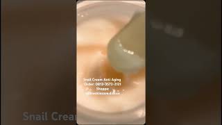 SNAIL CREAM ANTI AGING DRW SKINCARE [upl. by Sawyer]