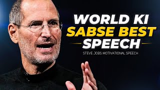 STEVE JOBS Stanford Speech In HINDI  MOTIVATIONAL VIDEO IN HINDI [upl. by Yendahc564]