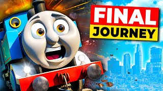 What REALLY Happened to Thomas the Tank Engine in GTA 5 MOVIE [upl. by Eberly]