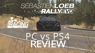 Sébastien Loeb Rally EVO PC vs PlayStation 4 Review [upl. by Suivatna638]