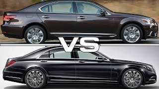 Lexus LS600h L vs Mercedes Benz S [upl. by Hakvir]