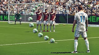 PES 2018  Knuckleball Free Kick Compilation 8 [upl. by Candie]