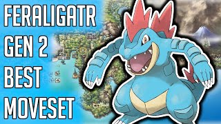 Feraligatr Gen 2 Best Moveset  Feraligatr Best Moveset Moves Pokemon Gold Silver Crystal [upl. by Mommy]