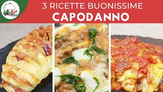 3 RICETTE PER CAPODANNO  FoodVlogger [upl. by Wons537]