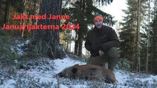 Jakt med Janne  Januarijakterna 2024 4K [upl. by Romola374]