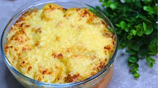 Dieser Rosenkohl Auflauf ist so lecker dass ich den jeden Tag mache Rosenkohl Kartoffel Gratin [upl. by Obe535]