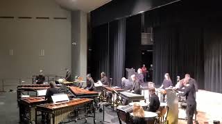 Jeffersonville Winter Percussion Ensemble performing their show Haunted [upl. by Skiest524]