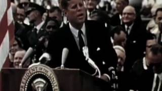 Archive Clip JFK at Rice University Sept 12 1962  quotWe choose to go to the Moonquot [upl. by Ellened]