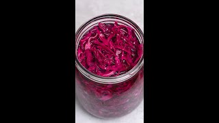 Quick Pickled Cabbage [upl. by Nonnek23]