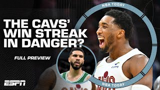 Can the Celtics BREAK the Cavaliers 15game win streak 😳  NBA Today [upl. by Kit238]