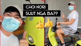 SUZUKI CHOI NORI 49CC  REVIEW START UP ENGINE SOUND amp TEST DRIVE  PHILIPPINES [upl. by Esra]