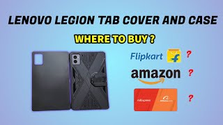 Lenovo LEGION TAB Cover and Case  Where to Buy [upl. by Ardnola471]