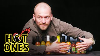 Sean Evans Reveals the Season 14 Hot Sauce Lineup  Hot Ones [upl. by Morgana]