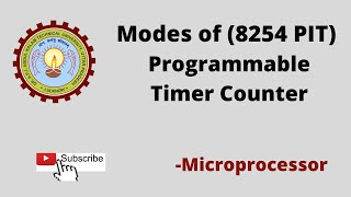 53 Modes of 8254 PIT Programmable Timer Counter [upl. by Atineb]