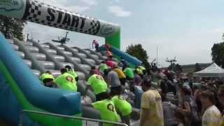 Insane Inflatable 5k Comes to Central Minnesota [upl. by Lennor]