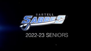 202223 Sartell Sabres Hockey Seniors Video [upl. by Carlile]