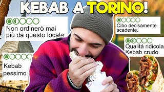 MANGIAMO il MIGLIORE e il PEGGIORE KEBAB di TORINO 🥙 [upl. by Pris]