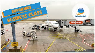 Eurowings BIZclass from Berlin to CologneBonn ⎢ Airbus A320 ⎢ Business Class ⎢ thevacationworld [upl. by Attenborough]