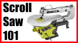 Scroll Saw 101  How to Use a Scroll Saw [upl. by Philcox]