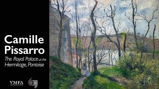 Camille Pissarro The quotRoyal Palacequot at the Hermitage Pontoise [upl. by Ordnassela]