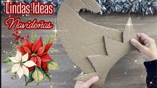 Hermosas IDEAS NAVIDEÑAS para Decorar Regalar o Vender  DIY Home Decor  Artesanato Natalino [upl. by Eatnahs515]