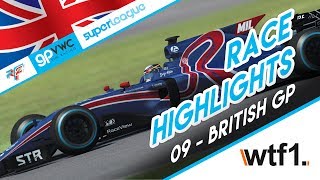 WTF1 Superleague 2018 R9  British GP  HIGHLIGHTS [upl. by Ainaznat]