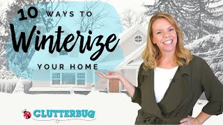 10 Easy Ways to Winterize Your Home ❄️🏠⛄️ [upl. by Thacker383]