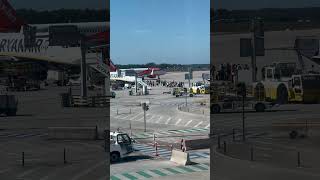 Ryanair boarding in Prague [upl. by Esinnej]