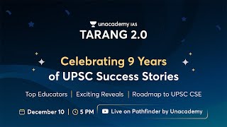 Unacademy IAS Tarang 20 2024  The Biggest Event for UPSC Offline [upl. by Howlan250]